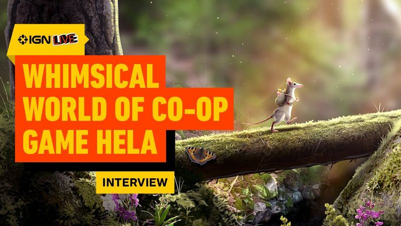 It Takes Two Mice to Explore the Whimsical World of the New Co-op Game Hela | IGN Live 2025