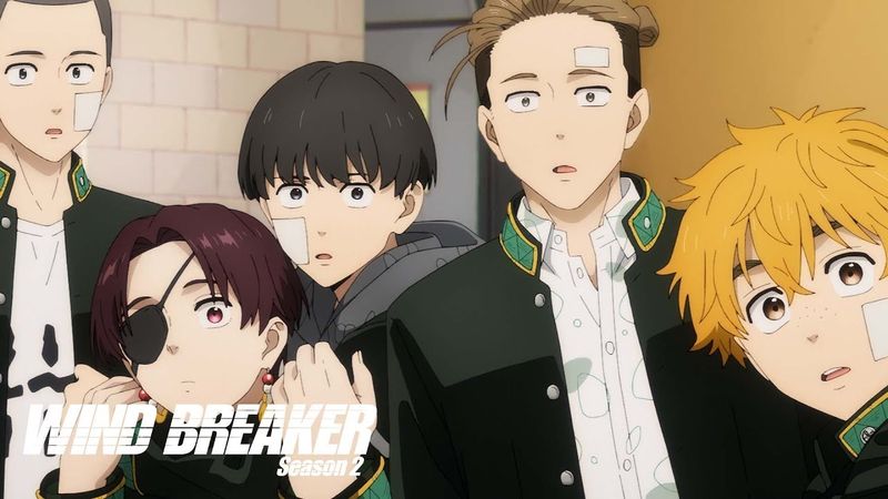 Sakura Laughs??? | WIND BREAKER Season 2