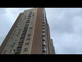 Обзор 19 этажного ЖК "Близнецы" (Шелдом-Север), (лифты МЛМ-2008 г.в), (Антонова 26а), (VIZIT)