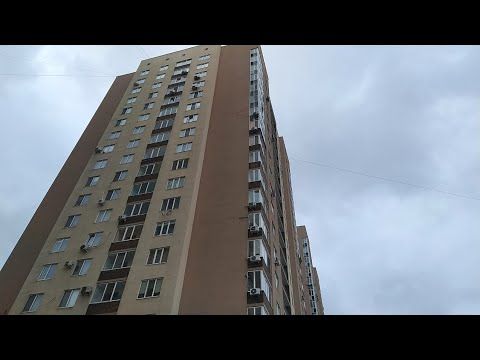 Обзор 19 этажного ЖК "Близнецы" (Шелдом-Север), (лифты МЛМ-2008 г.в), (Антонова 26а), (VIZIT)