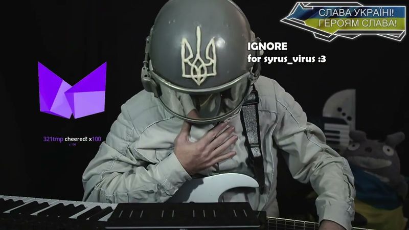 Space music stream & charity for Ukraine 1 June