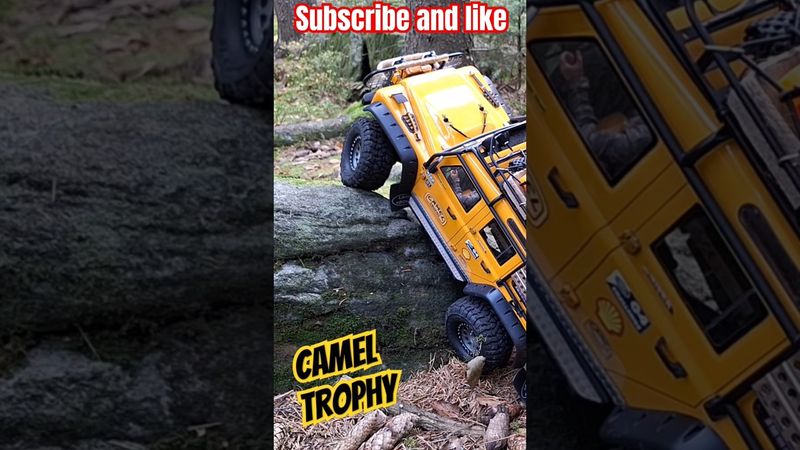 RC Traxxas  defender scale 1/10 crawling