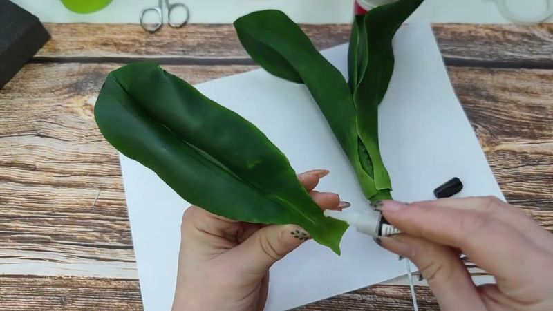 Сборка листьев