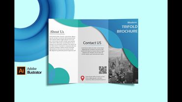 Brochure Business Design Tutorial in Adobe Illustrator