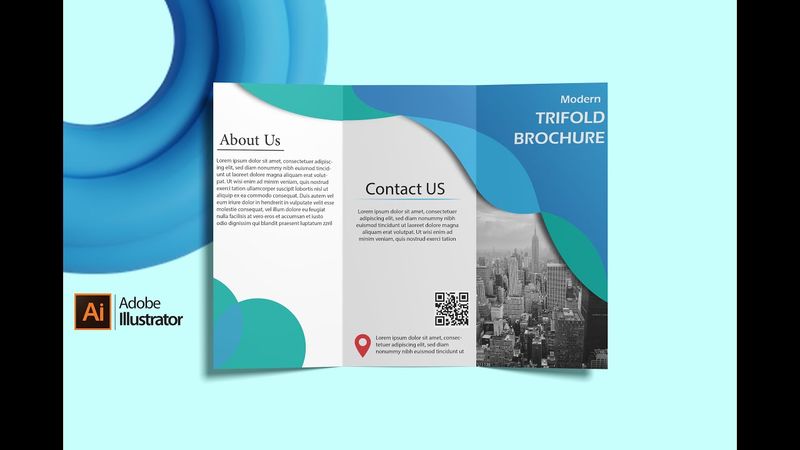 Brochure Business Design Tutorial in Adobe Illustrator