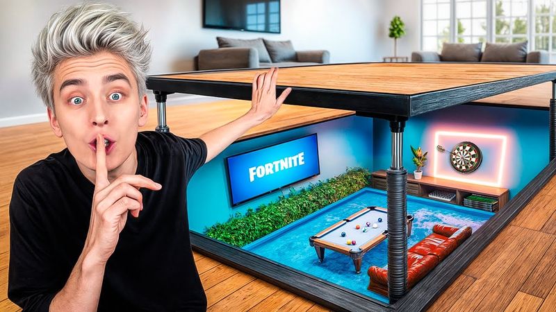 12 SECRET ROOMS You Will Never Find!