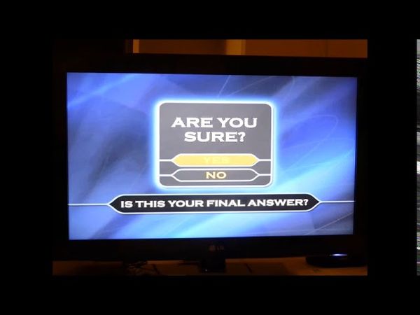 Who Wants To Be A Millionaire? (4th Edition DVD Game UK) - Is This Your Final Answer?