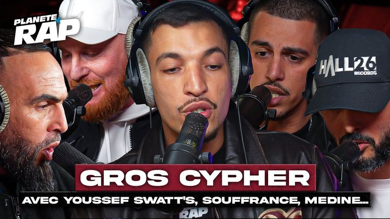 Youssef Swatt's, Médine, Furax Barbarossa, Durden, Scylla, Souffrance... - Cypher #PlanèteRap