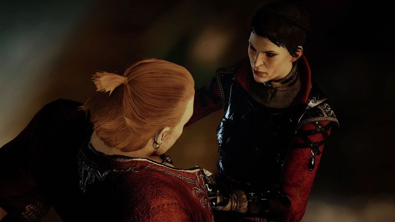 Varric & Cassandra Fight (all options) | Dragon Age: Inquisition