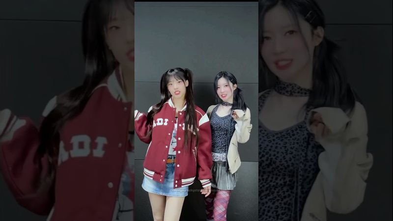 Ruka & Asa doing woke up in Tokyo challenge on tiktok #babymonster #ruka #asa