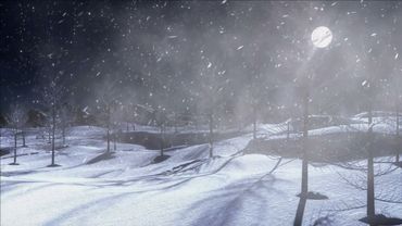 Очень холодно за окном, зимняя ночь, метель❄❄❄