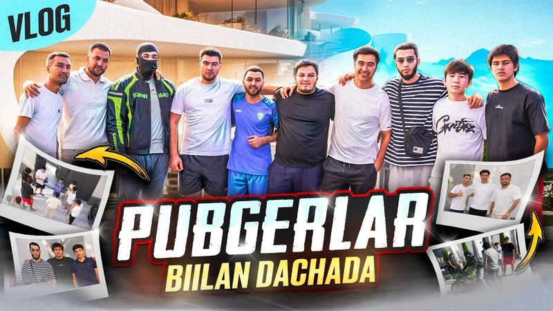 FUTBOL O`YNAGANI DACHAGA CHIQTIK | PUBGERLAR DACHADA