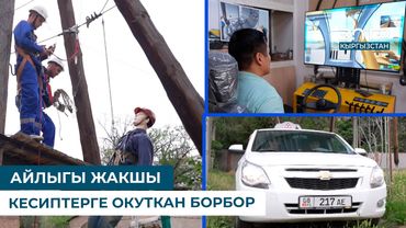 АЙЛЫГЫ ЖАКШЫ КЕСИПТЕРГЕ ОКУТКАН БОРБОР