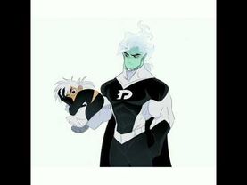 Danny Fantome and Denilla😑😜#comic #danny #ghost