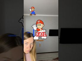 Coloring Mario😳How to complete this CHALLENGE?😭#shorts