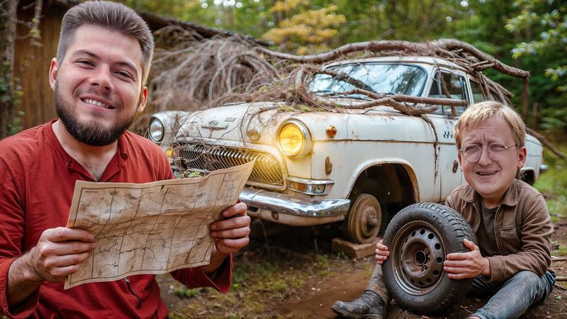 24 ЧАСА ВЫБИРАЮСЬ ИЗ ГЛУШИ С ВАРПАЧОМ НА ЭЛЕКТРО ВЁДРАХ!