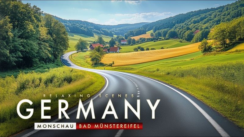 The Road You’ll Never Drive | Hidden Germany 4K Scenic Tour