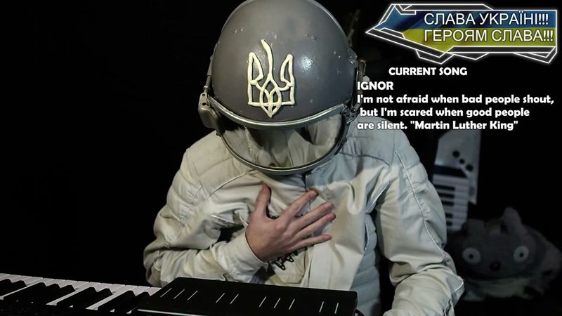 7 April Space Music Stream in memory of innocent Ukrainian victims beaten by russia