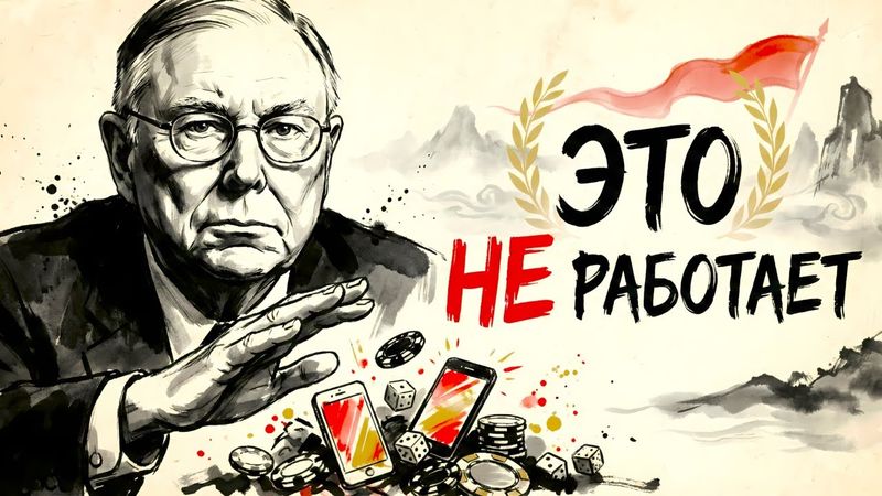 30% ГОДОВЫХ: Уничтожь в себе игрока и начни БОГАТЕТЬ | Чарли Мангер