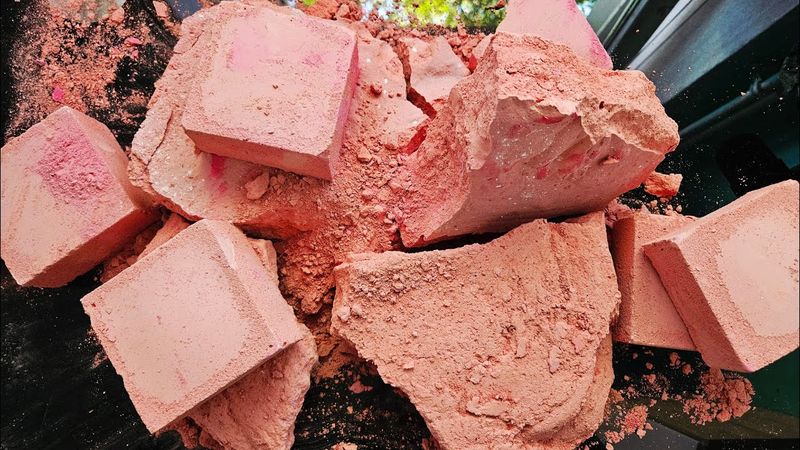 "Oops! Forgot to Reform It  Now It’s Just a Chalk Slab" 😅 | Gymchalk ASMR | Satisfying