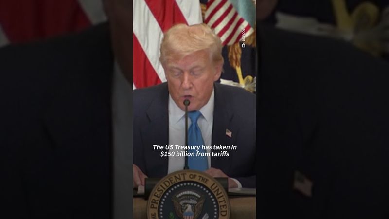 Donald Trump unveils slew of new tariffs | AFP #shorts