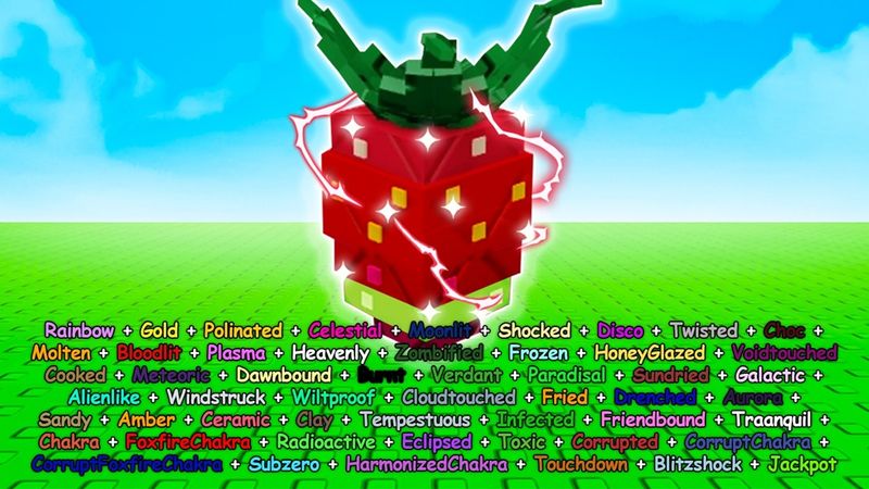 😱Я вырастил ВСЕ МУТАЦИИ на ELDER STRAWBERRY в ВЫРАСТИ САД! Grow a Garden