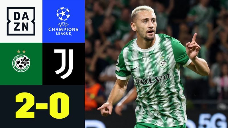 Atzili-Doppelpack sorgt für Sensation: Maccabi Haifa - Juventus 2:0 | UEFA Champions League | DAZN
