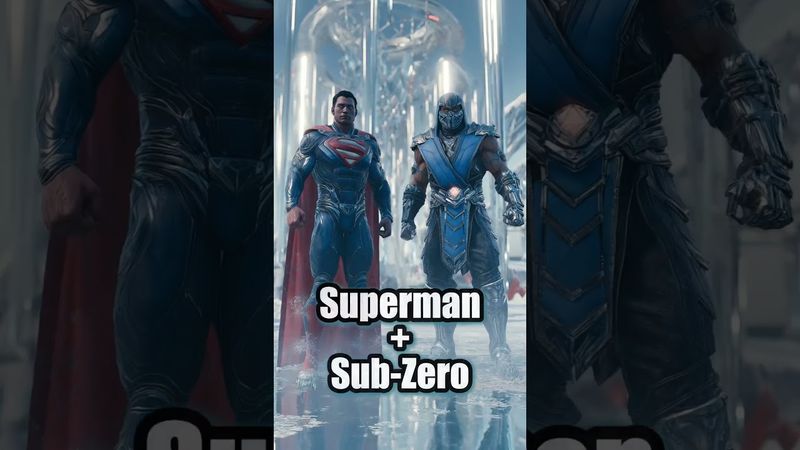 Mortal Kombat + Superheroes Fusion! 💥 Brutal Powers Unleashed 🔥 #shorts #fusion