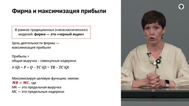 1.8   Теории фирмы и принцип максимизации прибыли.