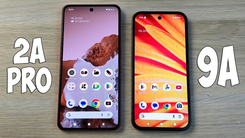 CMF PHONE 2 PRO VS GOOGLE PIXEL 9A - ЧТО ЛУЧШЕ? ПОЛНОЕ СРАВНЕНИЕ!