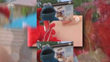 запрос от @ericajames-y1r: PLPMV Sesame Street l Donald Duck Chases Elmo's Cake l PBS KIDS Scan