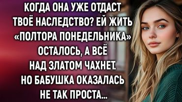 Когда она уже отдаст твоё наследство? Но бабушка оказалась не так проста…