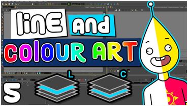 LINE and COLOUR ART | Toon Boom Harmony Rigging Tutorial | Part 5