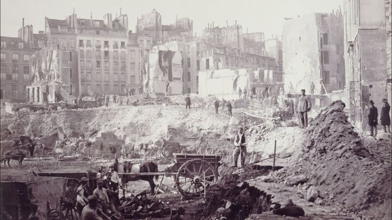 Gallerie Tartarie e Parigi, Francia (Foto più vecchie, 1851-1877) Le Catacombe, Druidi/Romani [Te...