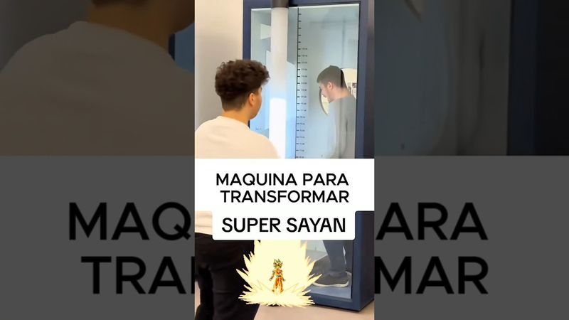 Maquina de grito super sayayin #shorts #viralshorts #dragonballz #goku