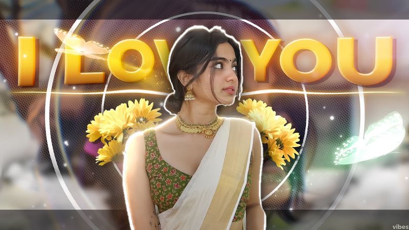 I Love U - Alight Motion Edit [ Free XML ]!