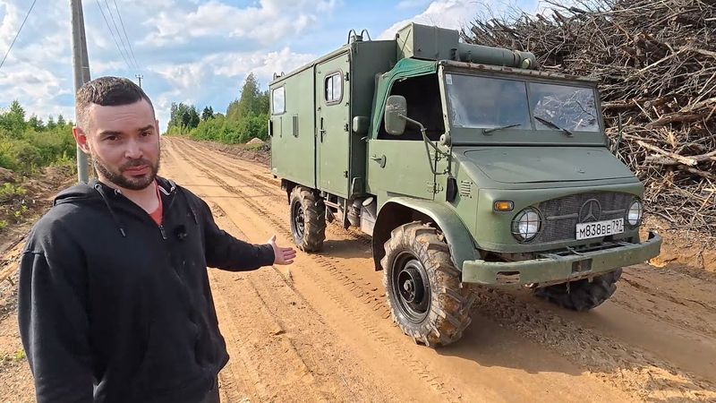 Оживляем UNIMOG 404 1963года. Газ-66 отдыхает!