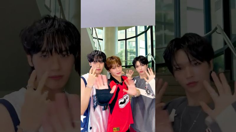 뮤뱅 계단 앞에서 챌린지는 처음이라👀 #idntt #아이덴티티 #アイデンティティ#unevermet #choitaein #leejaeyoung #namjiwoon