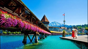 Walking Tour Lucerne | The Most Beautiful City in the World 4K | Switzerland 🇨🇭