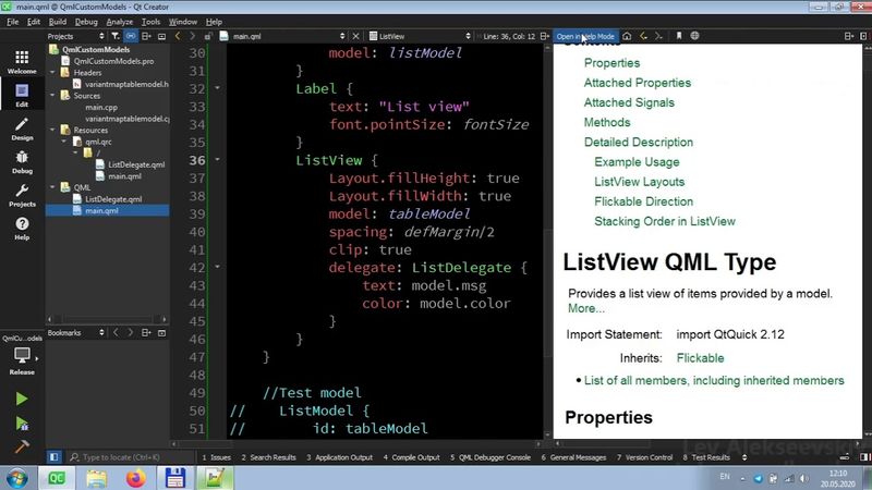 QML - Как адаптировать любую модель из C++ для QML