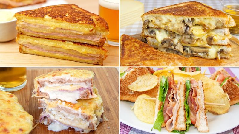 4 SÁNDWICHES IRRESISTIBLES - Fáciles, Rápidos y Deliciosos