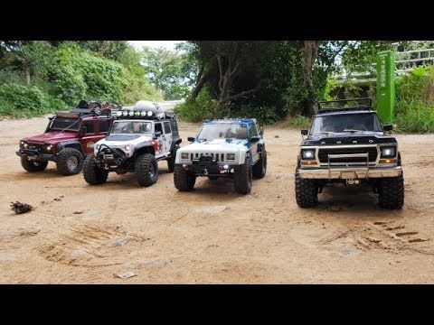 RC카 TRX4 Bronco, Defender,  SCX10 II Rubicon, T-Rock Trail 1