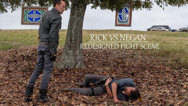 Rick vs Negan || Redesigned Fight Scene (8x16)