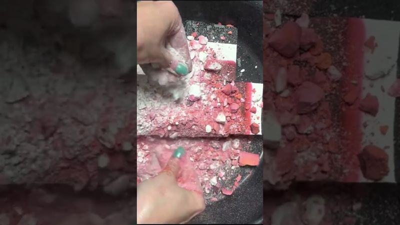 Dip Dyed Blocks of Chalk ❤️🤍🖤