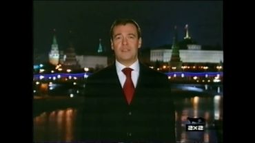 Новогодние обращение президента РФ Д. А. Медведева. [2х2, 31.12.2008]