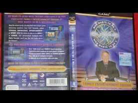 Who Wants To Be A Millionaire? (4th Edition DVD Game UK) - Opening