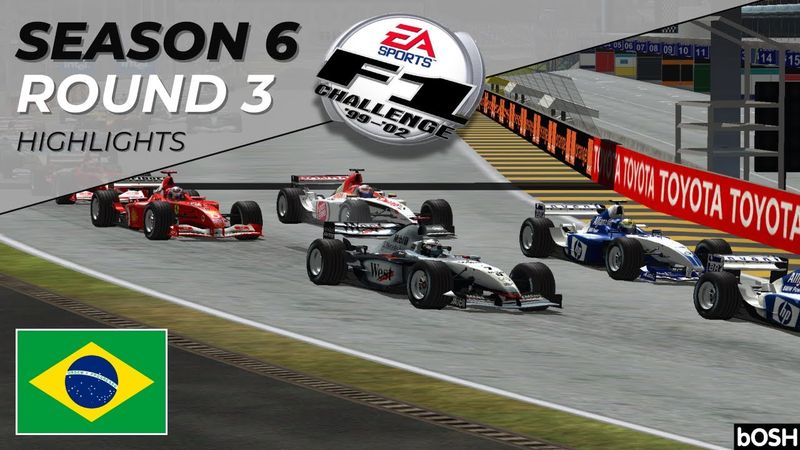 F1 Challenge '99-'02 | Season 6 | Round 3 (HIGHLIGHTS)