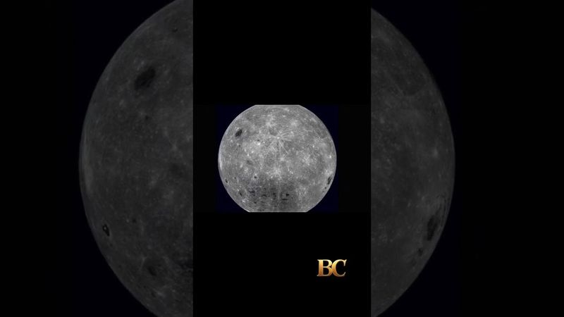 Massive asteroid on potential impact path with the Moon may trigger meteor shower on earth