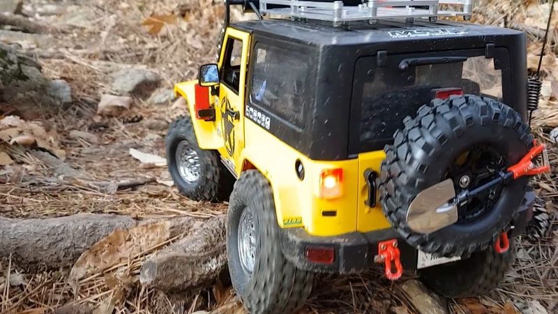 RC CAR MST-CFX Jeep Rubicon Mountain Advenuture 2