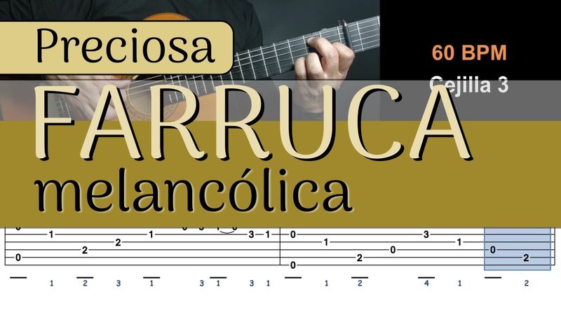 ➡️ TUTORIAL - PRECIOSA FARRUCA MELANCOLICA de RICARDO FERNANDEZ DEL MORAL